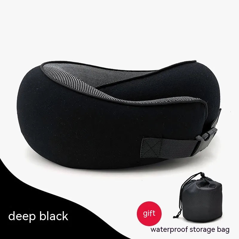 Chorerly™ Pillow - Ergonomic Neck Rest Pillow Black buckle