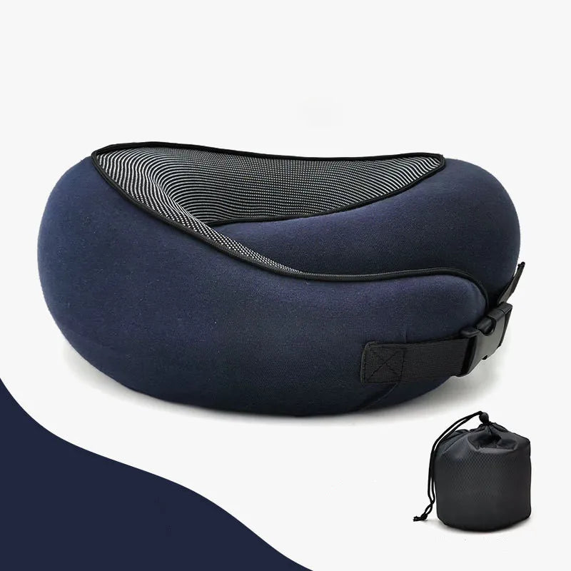 Chorerly™ Pillow - Ergonomic Neck Rest Pillow Navy blue buckle